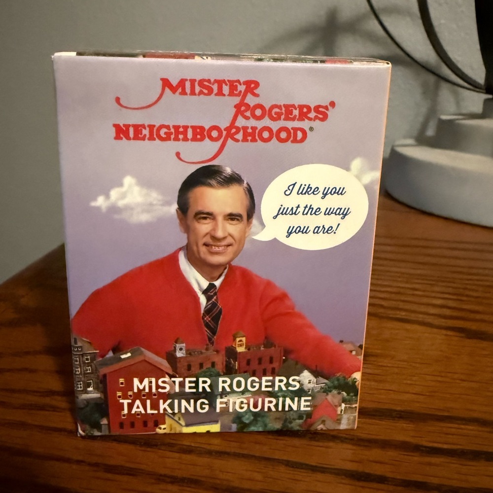 Mister Rogers Talking Figurine - Red Sweater